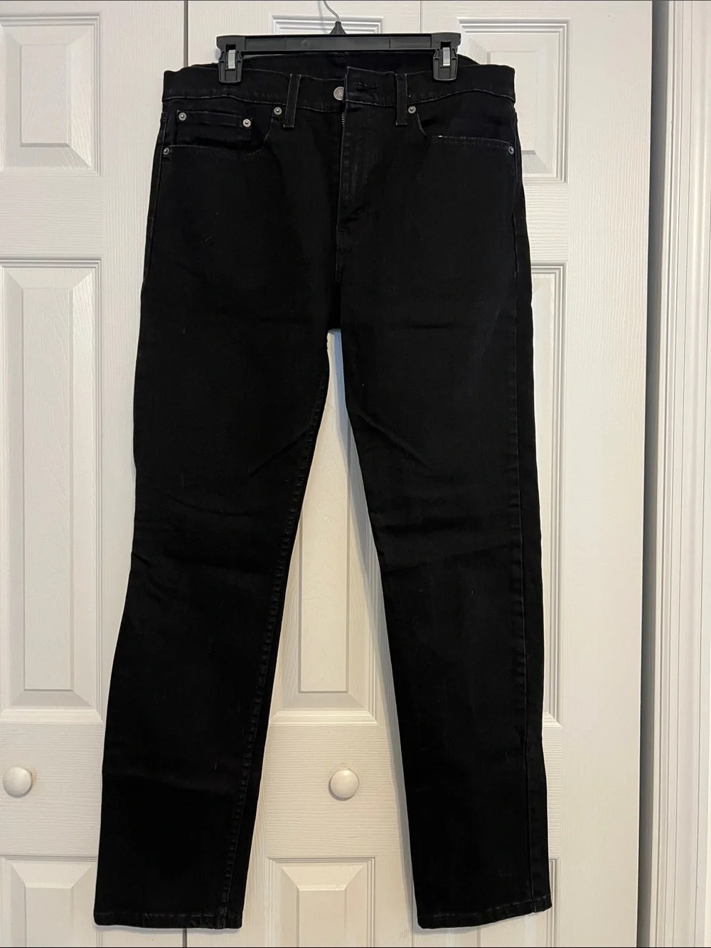 2 Pair of Levi's Black Men's Straight-Leg Jeans